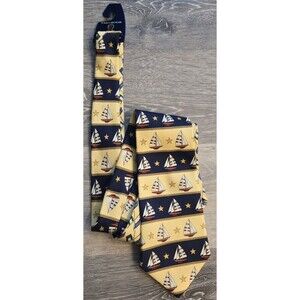 Vintage Tommy Hilfiger Tie Sail‎ Boat Theme New without tags